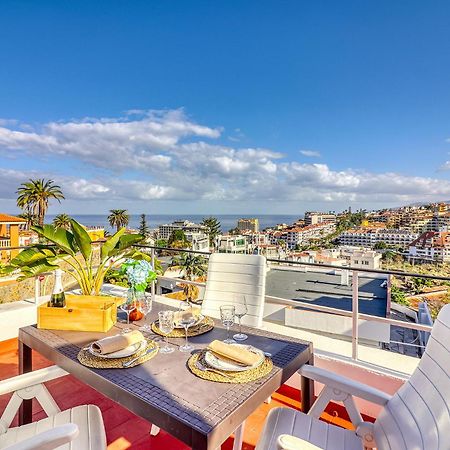 Spacious Penthouse With King-Size Bed, Huge Terrace, Ocean & Teide View Puerto de la Cruz  Exterior foto