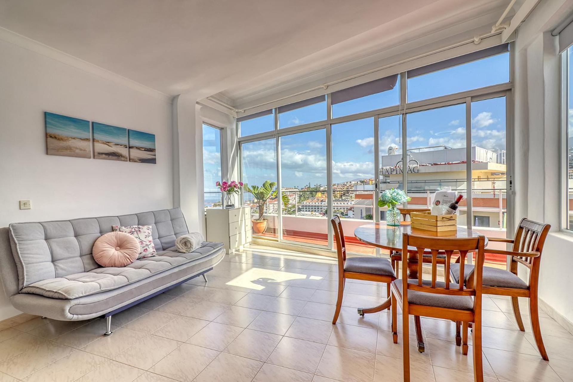 Spacious Penthouse With King-Size Bed, Huge Terrace, Ocean & Teide View Puerto de la Cruz  Exterior foto